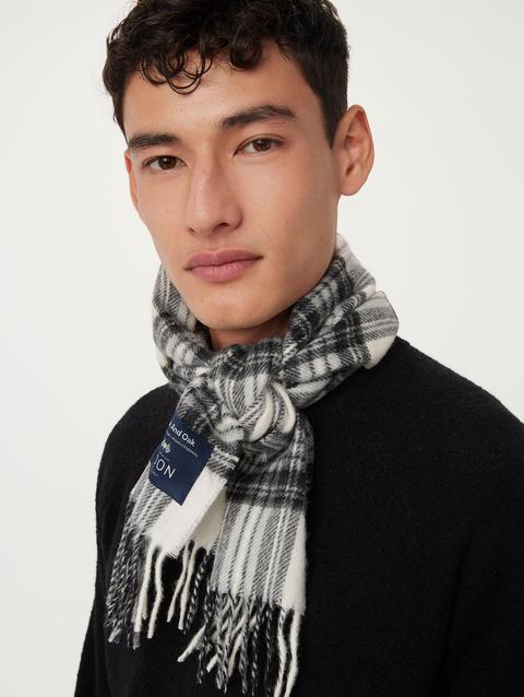 Frank And Oak The Moon Heritage Scarf in Grey For Sale