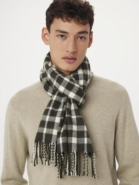 Frank And Oak The Plaid Scarf in Rosin Free shipping