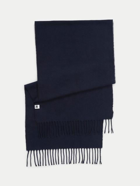 Frank And Oak The Solid Scarf in Deep Blue For Sale