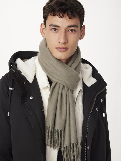 Frank And Oak The Solid Scarf in Vetiver Green Best Buy